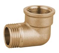 IBP - pollici GOMITO Maschio Femmina MF IN OTTONE GIALLO IBP 1 pollici pollici 1/4 pollici