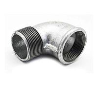 Gomito MF zincato 1" -conf