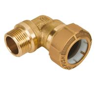 GOMITO OTTONE MASCHIO POLIETILENE EFFEBI TOF-PUSH