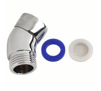 Gomito per doccia filettato G1/2 resistente all'erosione in elegante finitura cromata per un look moderno del bagno