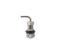 Gomito per gambo da birra in acciaio inox, compatibile con accessori standard per rubinetto, progettato per birre fatte in casa e bar (55 mm)