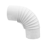 GOMITO PER STUFA 90 D 15 CM BIANCO- 1,0 pz