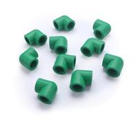 Gomito PPR 90° Ø25 mm x10 pezzi | Per deviazioni in impianti acqua calda o fredda | Robusto, durevole e facile da saldare a termofusione | QUICK PLOMBERIE
