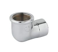 GOMITO RIDOTTO FF OTTONE CROMO 1" x 3/4