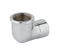 GOMITO RIDOTTO FF OTTONE CROMO 3/4 x 1/2