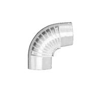 Gomito Smaltato ø cm 12 90° Bianco Save B1203