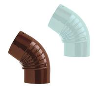 GOMITO SMALTATO ø cm 13 45° marrone