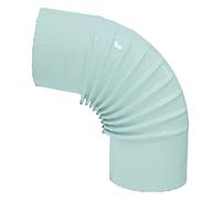 GOMITO SMALTATO ø cm 8 90° bianco
