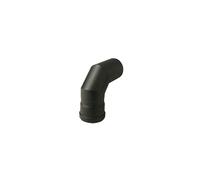Gomito x stufa a pellet90° d.80 mf