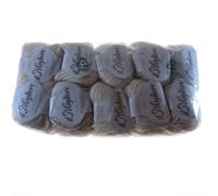 GOMITOLI 100% MERINO SUPERWASH BIANCO BURRO FERRI 4/4.5 500 g MG413