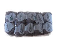 GOMITOLI 100% MERINO SUPERWASH GRIGIO CENERE FERRI 3/3.5 500 g PZ117