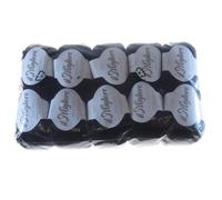 GOMITOLI 100% MERINO SUPERWASH NERO FERRI 3/3.5 500 g PZ6911