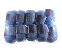 GOMITOLI LANA MERINO/ACRILICO AZZURRO BABY FERRI 5.5/6.5 500g NORDIKA COL.919