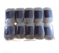 GOMITOLI LANA MERINO/ACRILICO PANNA FERRI 5.5/6.5 500g NORDIKA COL.574