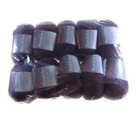 GOMITOLI LANA MERINO/ACRILICO VIOLA VINACCIA FERRI 5.5/6.5 500g NORDIKA COL.185