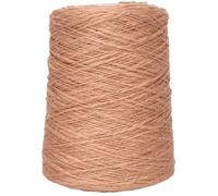 Gomitolo di filato for maglieria fatto a mano fai da te da 500 g - 2,5 gomitoli di filo di cotone Big Belly in puro cotone for progetti di artigianato e maglieria(36#Darkorange)