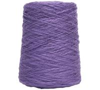 Gomitolo di filato for maglieria fatto a mano fai da te da 500 g - 2,5 gomitoli di filo di cotone Big Belly in puro cotone for progetti di artigianato e maglieria(47#Purplegray)
