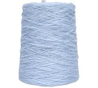 Gomitolo di filato for maglieria fatto a mano fai da te da 500 g - 2,5 gomitoli di filo di cotone Big Belly in puro cotone for progetti di artigianato e maglieria(12#Blue)