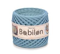 Gomitolo di Filato per T-Shirt, 100 Metri, Colore Fumé, Spessore 5-7 mm, Matassa Jersey per Decorazioni Casa