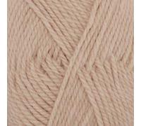 Gomitolo di lana superfine Alpaca e Peruvian Highland Drops Nepal, 4 o Medium, Aran, peso pettinato, gomitolo da 51 g, 80 m (0206 beige chiaro)