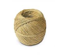 gomitolo di SPAGO NATURALE in CANAPA 80gr. MEDIO 2/2 confezione da 10 pezzi