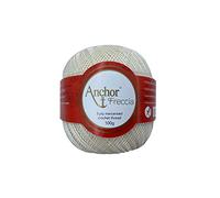 Gomitolo Filo Uncinetto Cotone Anchor N 16 Coats Mez Freccia 100 Gr