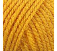 Gomitolo Lana acrilica 50 gr 100% acrilico ferri uncinetto filato gomitolo hobby creativi abbigliamento copertina (8028 Giallo oro)
