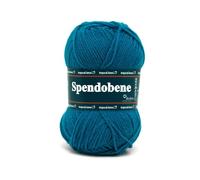 Gomitolo Misto Lana Spendobene e Spendobene Baby Tropical Lane, 50 gr, 47% Lana Merinos, 53% Acrilico, 64 Colori, Ferri 3,5/4, Uncinetto 4 (Turchese scuro 460F)