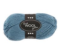 Gomitolo per calzini, lunghezza: 200 m, colore: petrolio, 50 g