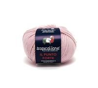 Gomitolo Pura Lana Merinos Extrafine Baby Irrestringibile "Il Punto Forte" della Tropical Lane (Rosa pelle 04)