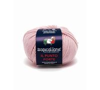 Gomitolo Pura Lana Merinos Extrafine Baby Irrestringibile "Il Punto Forte" Tropical Lane (Rosa baby 12)