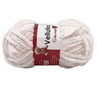 GOMITOLO VELLUTINO IN CINIGLIA 50GR/60MT PER CAPI DA NEONATI, AMIGRUMI E ACCESSORI (BIANCO 10)