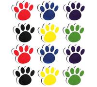 Gomma 12 Pezzi a Zampa di Gatto per Lavagna Bianca | Riutilizzabile, Presa Comoda e Stabile, Si Fissa alla Lavagna Magnetica, Uso Casa e Ufficio