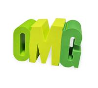 Gomma 3D Westcott Design OMG Verde 3 X 5 X 2,5 Cm E-66067