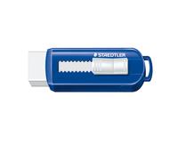 Gomma a scorrimento Eraser - involucro blu - Staedtler - conf. da 12 pz