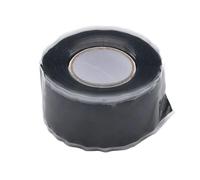 Gomma Adesiva Nera 2.5cm x 300cm Nastro di Riparazione Impermeabile in Silicone, Autoadesivo e Isolante, per Perdite D'acqua Tubi Cavi Elettrici Riparazioni D’emergenza