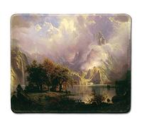 Gomma Art mouse Series con famosi dipinti e immagini classiche Rocky Mountain