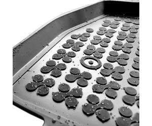 Gomma Beige Tappetini Auto Rezaw-Plast per Mercedes C Classe S204 2007-2014 set