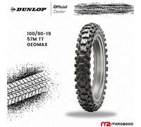 GOMMA COPERTONE PNEUMATICO GEOMAX 100/90-19 100 90 R 19 MX 53 DUNLOP POSTERIORE