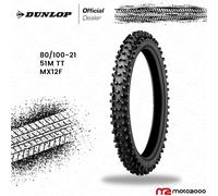 GOMMA COPERTONE PNEUMATICO TASSELLATO 80/100-21 DUNLOP ANT BENELLI BX 449 505 cc