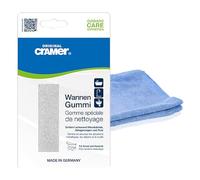 Gomma Cramer per vasca da bagno con abrasione in metallo per una pulizia delicata. Con panno in microfibra di kör4u® I. Made in Germany.