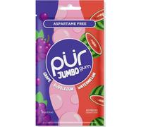 Gomma da masticare allo xilitolo PÜR, gomma da masticare, melone e uva, 20 pezzi