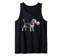 Gomma da Masticare Rosa Beagle, Simpatica Grafica per Amanti dei Cani Beagle Canotta