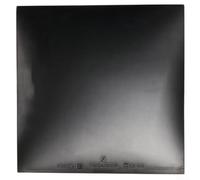 Gomma da ping pong con spugna rigida per un attacco rapido, migliora la velocità e il controllo per le partite di ping pong (nero)