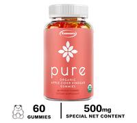 Gomma di aceto di sidro di mele biologico puro - perdita di peso