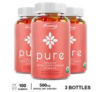 Gomma di aceto di sidro di mele biologico puro - perdita di peso