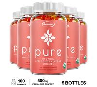 Gomma di aceto di sidro di mele biologico puro - perdita di peso