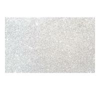 Gomma Eva Fama Glitter 10 Fogli Bianco 50 x 70 cm