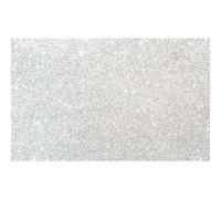 Gomma Eva Fama Glitter 10 Fogli Bianco 50 x 70 cm