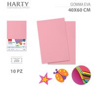 Gomma EVA soft gomma crepla fommy moosgummi 10 Fogli da 2mm 60x40 cm